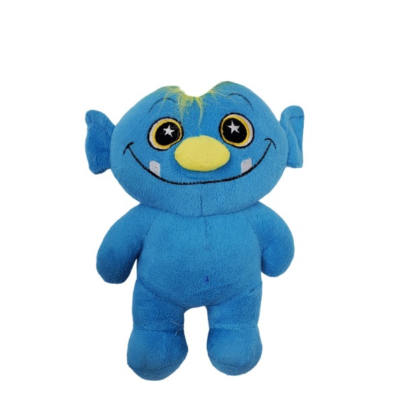 Trolls DreamWorks Blue Troll Doll Plush Stuffed Toy - Picture 1 of 5